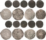 Mansfeld
Lot-9 Stück Interessantes Lot von Mansfelder Klein- und Kippermünzen. Darunter: Kippermünzstätte Thal-Kipper-Dreier 1621 (4 unterschiedliche...