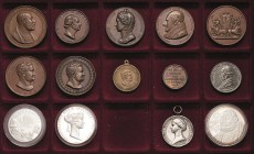 Weimar
Lot 14 Stück Historische Zeitreise zu den Personen von Weimar und ihrem Schaffen anhand von Medaillen des 19.-20. Jahrhunderts. In Silber und ...