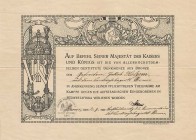 Urkunden
 Verleihungsurkunde Für die Südwestafrika Denkmünze in Bronze dem Gefreiten Jakob Holzem in Bonn, ausgestellt am 2.7.1907 Sehr gut erhalten...