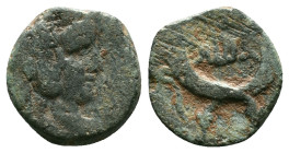 GREEK KINGS OF NABATEA. Aretas IV (9 BC-40 AD Reference : Condition: Very Fine

 Weight: 2.60 gr. Diameter: 15.0 mm.