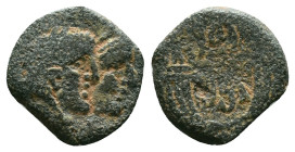 GREEK KINGS OF NABATEA. Aretas IV (9 BC-40 AD Reference : Condition: Very Fine

 Weight: 2.28 gr. Diameter: 14.9 mm.