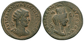 Roman Provincial SYRIA, Seleucis and Pieria. Antioch. Philip II. 244-249 AD. AE Reference : "Repatinated" Condition: Very Fine

 Weight: 19.0 gr. Di...