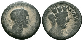 Roman Provincial SELEUCIS and PIERIA, Laodicea ad Mare. Trajan. AD 98-117. Æ Reference : "Repatinated" Condition: Very Fine

 Weight: 7.44 gr. Diame...