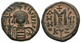 Byzantine Coins. Circa 7th – 12th Century. Reference : "Repatinated" Condition: Very Fine

Weight: 11.7 gr. Diameter: 25.9 mm.