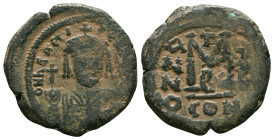 Byzantine Coins. Circa 7th – 12th Century. Reference : "Repatinated" Condition: Very Fine

 Weight: 10.5 gr. Diameter: 27.7 mm.