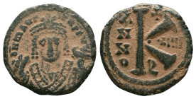 Byzantine Coins. Circa 7th – 12th Century. Reference : "Repatinated" Condition: Very Fine

 Weight: 5.43 gr. Diameter: 21.5 mm.