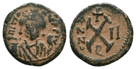 Byzantine Coins. Circa 7th – 12th Century. Reference : "Repatinated" Condition: Very Fine

 Weight: 3.0 gr. Diameter:16.2 mm.