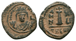 Byzantine Coins. Circa 7th – 12th Century. Reference : "Repatinated" Condition: Very Fine

 Weight: 2.55 gr. Diameter: 18.1 mm.