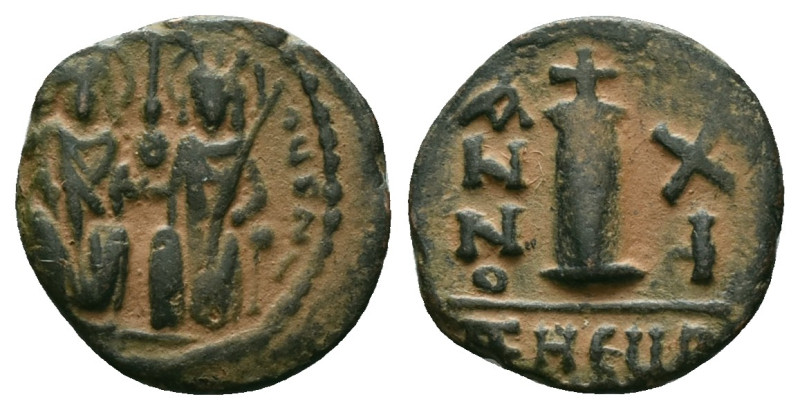 Byzantine Coins. Circa 7th – 12th Century. Reference : "Repatinated" Condition: ...