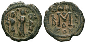 Byzantine Coins. Circa 7th – 12th Century. Reference : "Repatinated" Condition: Very Fine

 Weight: 5.17 gr. Diameter: 21.9 mm.