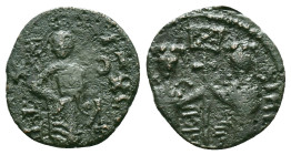 Byzantine Coins. Circa 7th – 12th Century. Reference : Condition: Very Fine

 Weight: 2.17 gr. Diameter:17.6 mm.