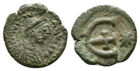 Byzantine Coins. Circa 7th – 12th Century. Reference : Condition: Very Fine

 Weight: 2.10 gr. Diameter:15.4 mm.