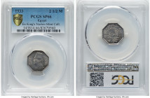 Fuad I Specimen 2-1/2 Milliemes AH 1352 (1933) SP66 PCGS, British Royal mint, KM356. Ex. King's Norton Mint Collection From the Arabisc Collection HID...