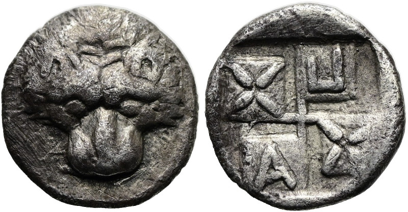 TAURISCHE CHERSONES. PANTIKAPAION. Hemiobol ø 7mm (0.33g). 438/7 - 430 v. Chr. V...