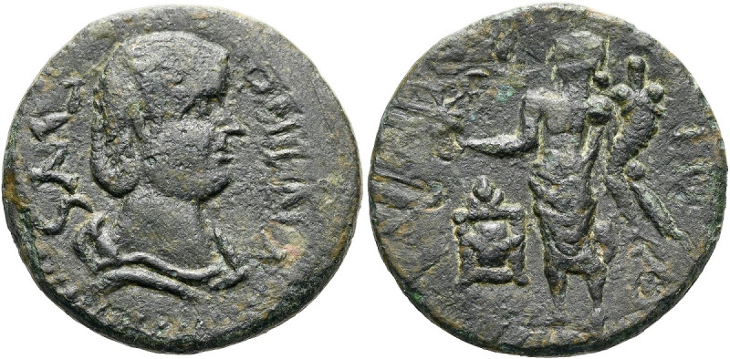 MYSIEN. PARIUM. Salonina, 254? - 268 n. Chr. ø 21mm (4.57g). Vs.: SAL-ONINA, dra...
