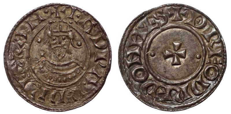 † Edward the Confessor (1042-66), silver Penny, facing bust / small cross type (...