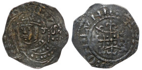 Henry I silver Penny, quadrilateral over cross fleury type, London mint