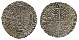 Henry VI silver Halfgroat, Annulet issue, Calais mint