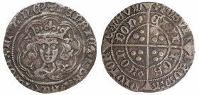 Henry VI silver Groat, Pinecone Mascle issue, London mint