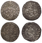 Edward IV second reign silver Groats (2)