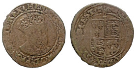 Henry VIII silver Groat, Durham house issue