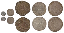 Small group of Charles I silver coins (5)