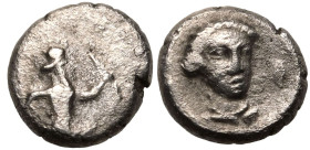 Persia, Achaemenid Empire, AR Tetartemorion