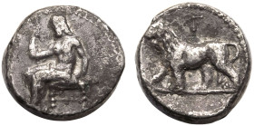 Persia, Alexandrine Empire, temp. Stamenes - Seleukos (Satraps of Babylon) AR Double Shekel - Tetradrachm