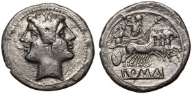 Anonymous AR Didrachm - Quadrigatus