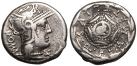 M. Caecilius Q.f. Q.n. Metellus AR Denarius