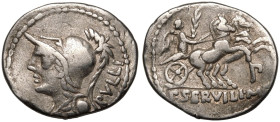 P. Servilius Rullus AR Denarius