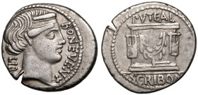L. Scribonius Libo AR Denarius