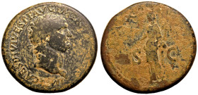 Titus Æ Sestertius
