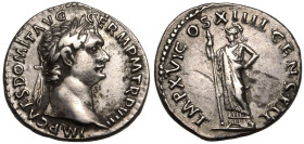 Domitian AR Denarius