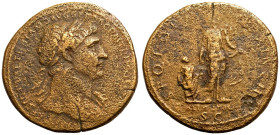 Trajan Æ Sestertius