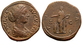 Lucilla (daughter of Marcus Aurelius) Æ Sestertius
