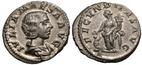 Julia Maesa (grandmother of Elagabalus) AR Denarius