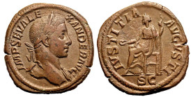 Severus Alexander Æ Sestertius
