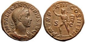 Severus Alexander Æ Sestertius