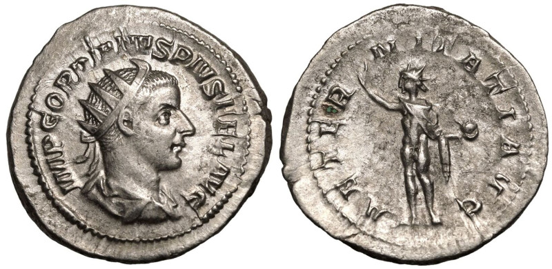 ROMAN EMPIRE. Gordian III. 
Silver Antoninianus, AD 241-243. Rome. 
Obv: IMP G...