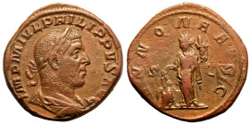 Philip I Æ Sestertius