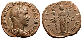 Philip I Æ Sestertius