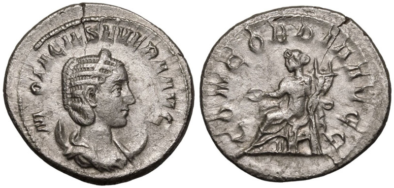 ROMAN EMPIRE. Otacilia Severa (wife of Philip I). 
Silver Antoninianus, AD 246-...