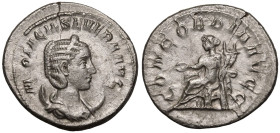 Otacilia Severa (wife of Philip I) AR Antoninianus