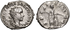 Herennius Etruscus (Caesar) AR Antoninianus