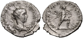 Hostilian (Caesar) AR Antoninianus