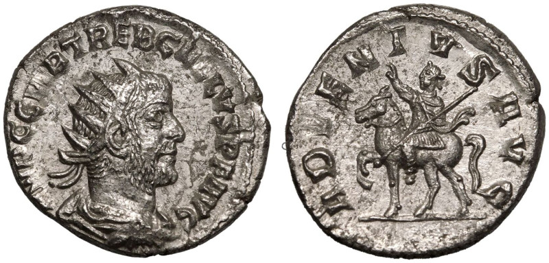 ROMAN EMPIRE. Trebonianus Gallus. 
Silver Antoninianus, AD 252-253. Antioch. 
...