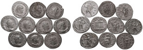 Trebonianus Gallus 10 x AR Antoniniani