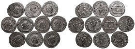 Trebonianus Gallus 10 x AR Antoniniani
