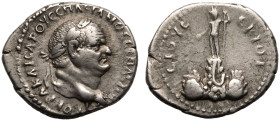 Cappadocia, Caesarea-Eusebia, Vespasian AR Drachm